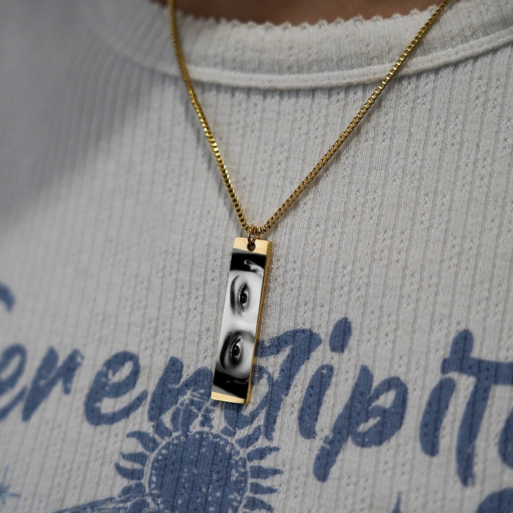 Colar Olhar Infinito - Personalizado