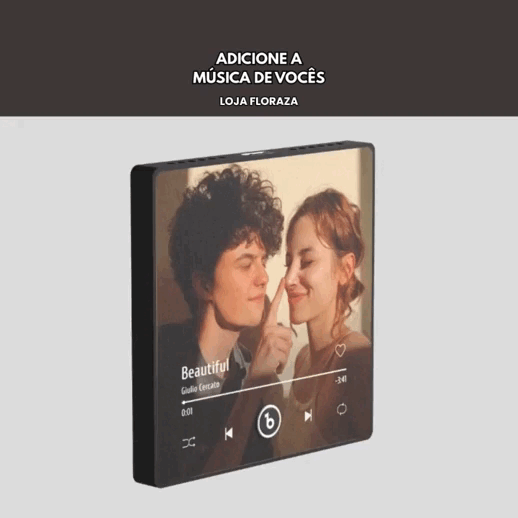 Floraza™ Imã Musical Personalizado